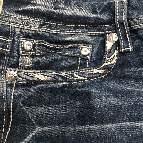 ‼️SOLD‼️ NWT Womens Miss Me Mid-Rise Easy Boot Jeans Size 36 - Picture 7 of 14